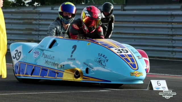 Championnats de France FSBK - Etape 4 (Pau-Arnos) - Side Car (course 2)