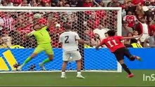 اهداف منتخب مصر ونيوزيلندا 3-1 من ارض الملعب وجنون جماهير مصر من الملعب لقطات حصرية