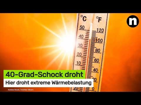 Hitzeglocke über Deutschland: 40-Grad-Schock droht – hier droht extreme Wärmebelastung