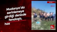 Mudanya'da serinlemeye girdiği denizde fenalaştı, hastanede öldü