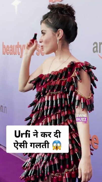 Urfi Javed ate a lipstick... and instantly regretted it