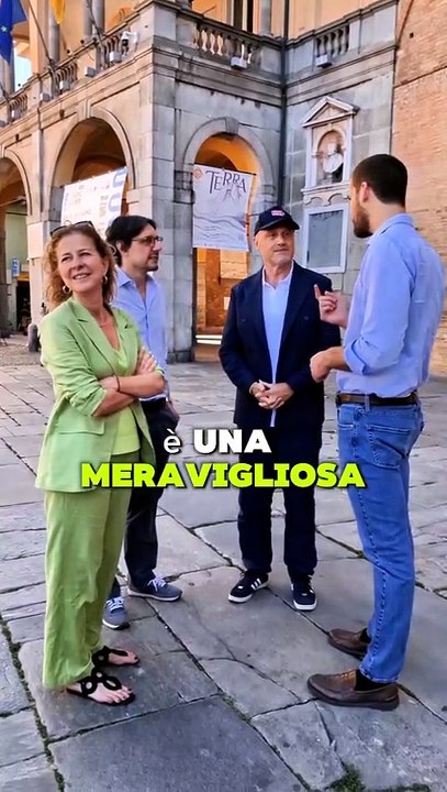 Rudy Zerbi a Lodi per raccontarla sui canali di inLombardia