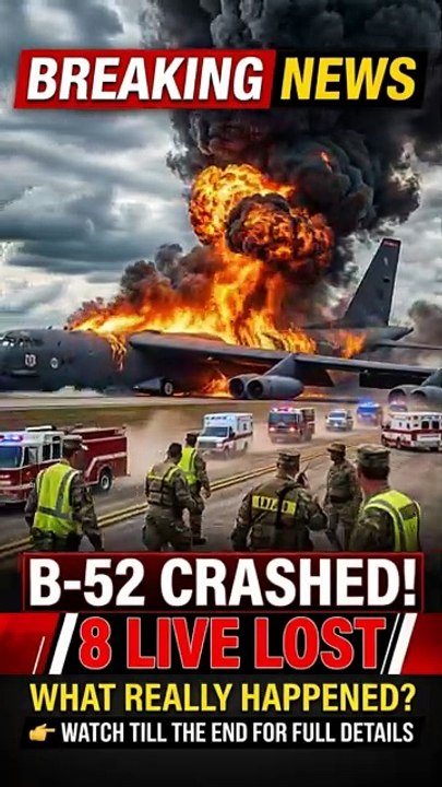 US Air Force B-52 Crash Explained | California Test Mission Turns Fatal