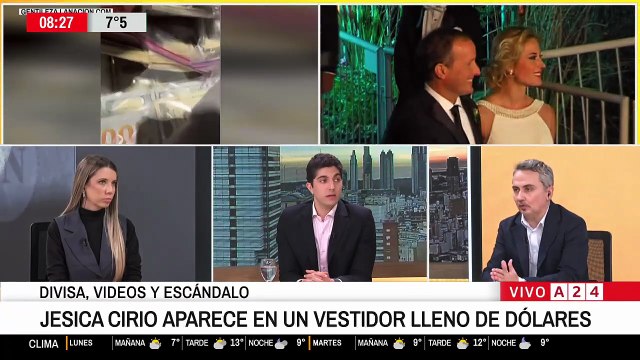 Allanaron propiedades de Jésica Cirio y Elías Piccirillo tras la difusión de videos con dólares