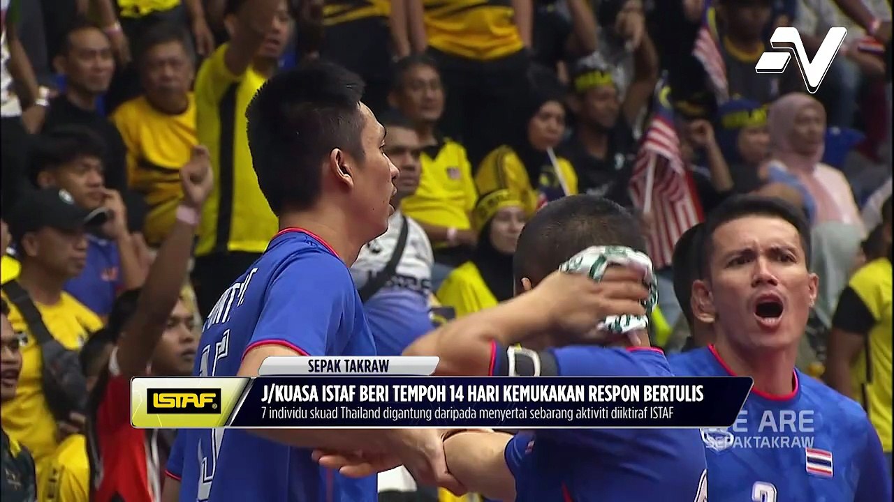 5 pemain regu dan 2 jurulatih takraw Thailand berdepan prosiding disiplin ISTAF