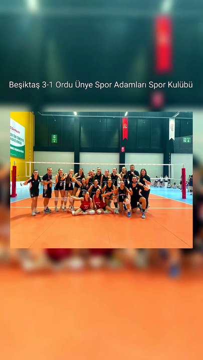 Beşiktaş 3-1 Ordu Ünye Spor Adamları Spor Kulübü