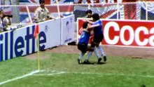 El gol de Maradona a los ingleses 1986