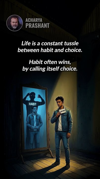 Habit and Choice || Acharya Prashant