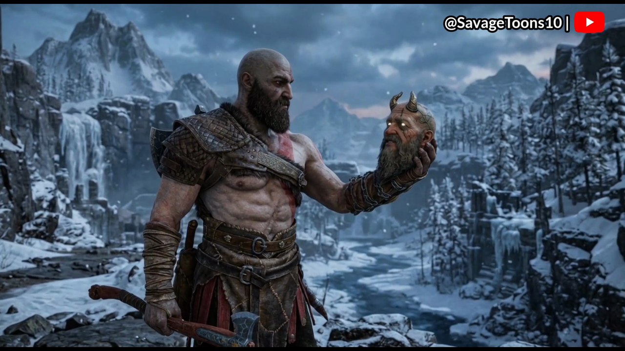 Kratos vs Begtse - Epic God of War Battle in Himalayas 🔥