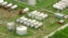 Geran-2 Drones Strike Fuel Depot In Zaporozhye