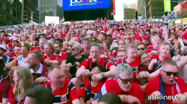 Mondiali, impazza la Viking Row Mania, tifosi norvegesi star del web
