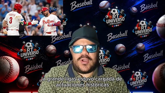 Kyle Schwarber, Harper, Ohtani y Juan Soto Jonrones : Resumen MLB