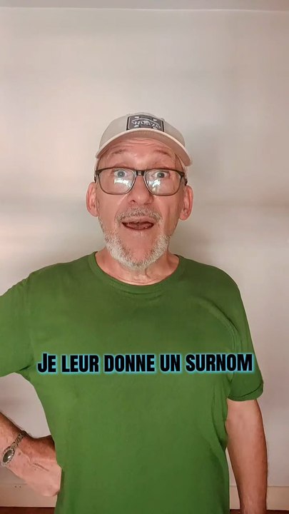 Un joli petit surnom 😉