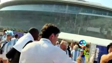 Adorni no se salva ni en el Mundial y los hinchas argentinos lo doman desde Estados Unidos: "Pendrive"
