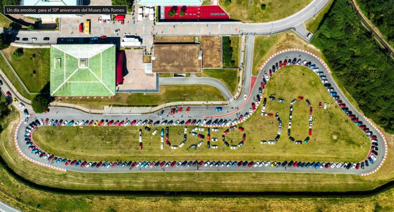 50º aniversario del Museo Alfa Romeo