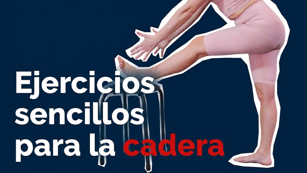 Ejercicios fáciles para mejorar la movilidad de la cadera, ¡hazlos conmigo!