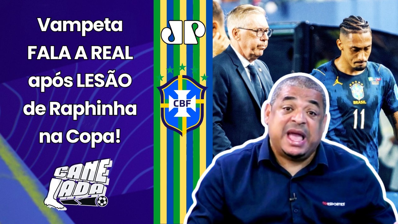 VAMPETA: "O QUE EU SEI é que MUITA GENTE ACHAVA que..." RAPHINHA VIROU PROBLEMA para a SELEÇÃO?