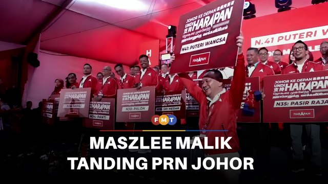 PH umum Maszlee, Ahli Parlimen Batu Pahat calon PRN Johor