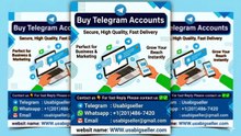 Buy Telegram Accounts - Verified & Secure
