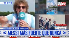 Está embarazada, viajaron desde Banfield y compraron la entrada hoy