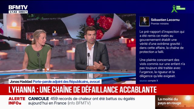 Rapport d'inspection sur l'affaire Lyhanna: Il faut instaurer une cour disciplinaire pour les magistrats , estime Jonas Haddad (Les Républicains)