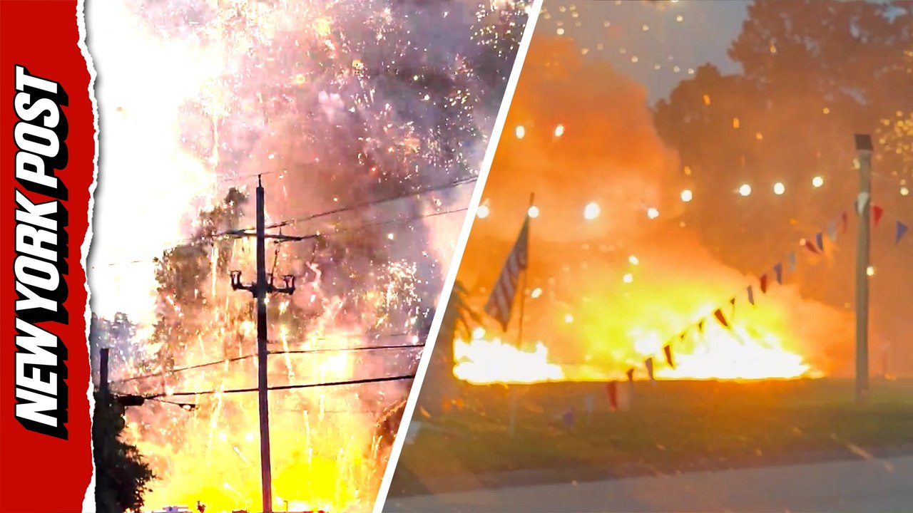 Huge Explosions Rock Oklahoma Neighborhood After Fireworks Stand Fire