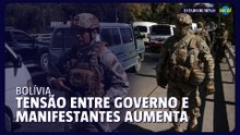 Estado de exceção na Bolívia: polícia e manifestantes entram em confronto