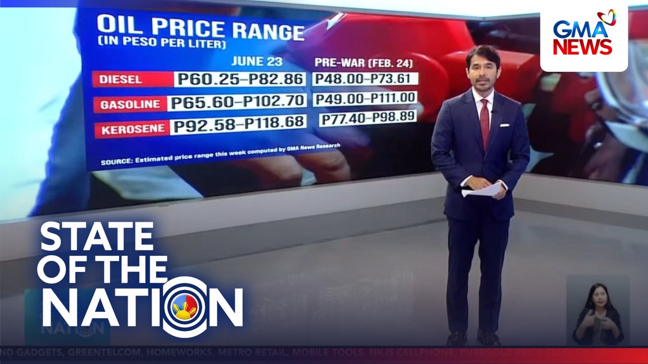 Oil price rollback | SONA