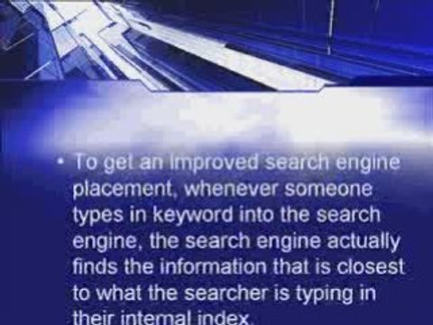 Hidden Secret to Improved Search Engine Placement