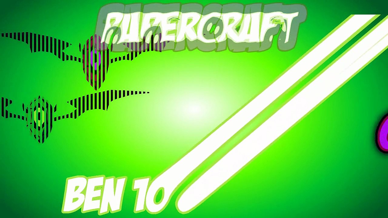 1- Papercraft- Corruptura - Ben 10 Omniverse