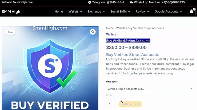 Buy Verified Stripe Accounts | High-Limit Merchant Accounts for E-Commerce & Agency