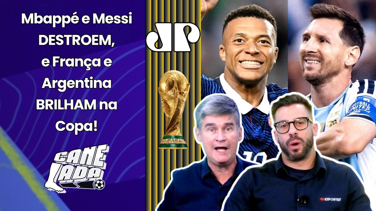 ASSOMBROSO??? "OLHA ISSO, gente! FRANÇA e ARGENTINA estão..." MBAPPÉ e MESSI DESTROEM na COPA!