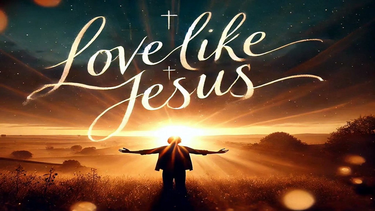 Love Like Jesus - Inspirational Christian Song About Faith, Compassion & Grace