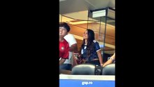 Así alentó Antonela Roccuzzo a Messi en el partido de Argentina tras la preocupación por su papá