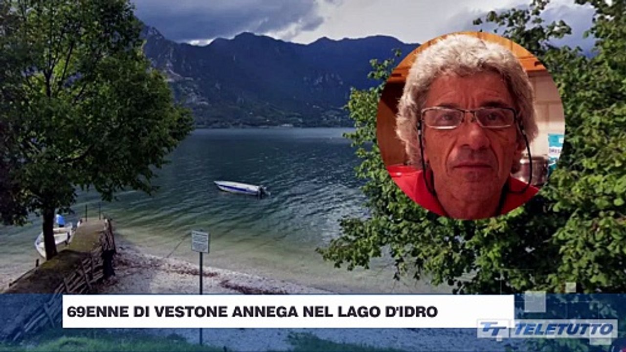 Video News - 69enne di Vestone annega nel Lago d'Idro