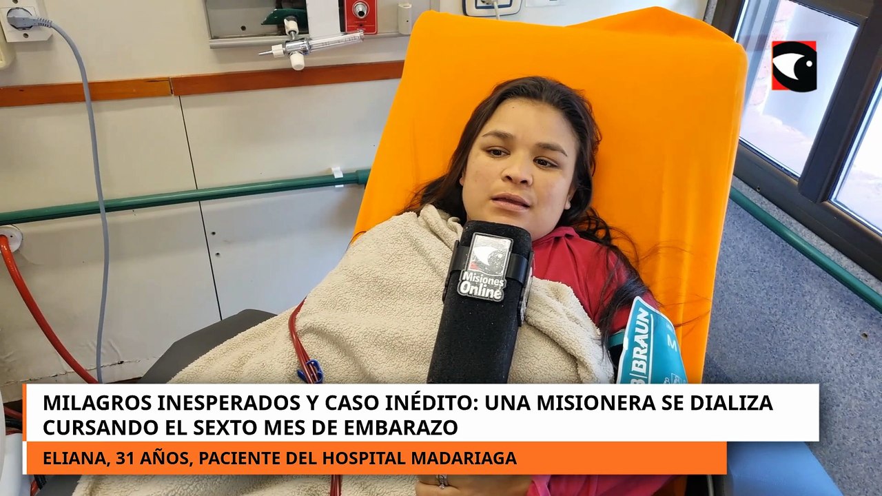MILAGROS INESPERADOS, UNA MISIONERA SE DIALIZA CURSANDO EL SEXTO MES DE EMBARAZO