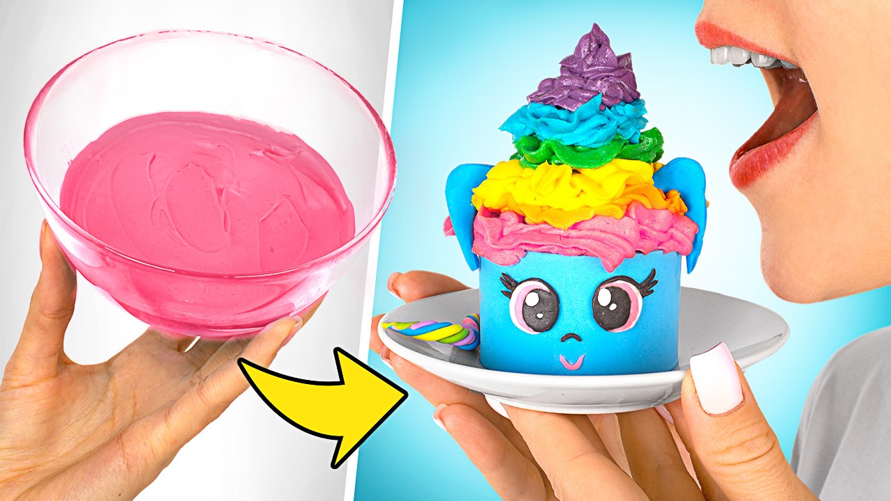 Préparation de cupcakes My Little Pony ! || Cupcake DIY