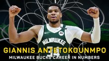 Giannis Antetokounmpo's Milwaukee Bucks career in numbers