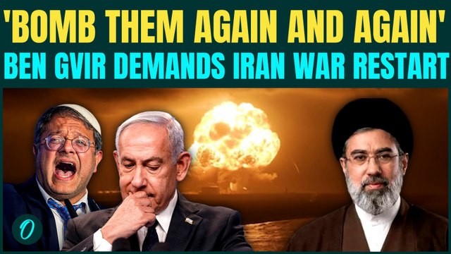 Israeli Minister Ben-Gvir Says Bomb Iran Again And Again | JD Vance Says No Land Grab In Lebanon