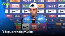'Tá num nível muito alto', diz Martinelli sobre retorno de Neymar aos treinos