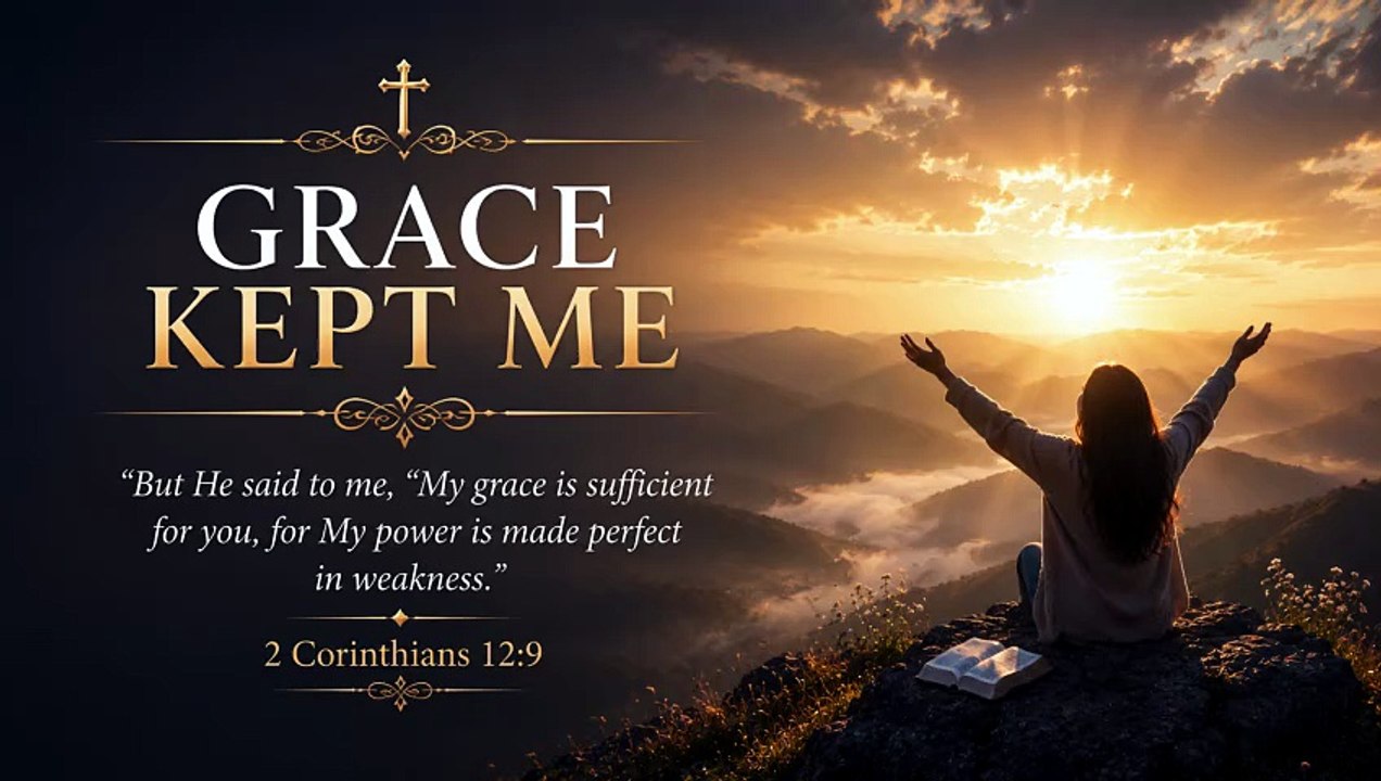 Grace Kept Me - Inspirational Christian Song of God's Mercy, Faithfulness & Grace