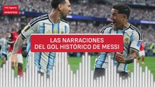 El mundo entero enloqueció: así se narró el gol histórico de Messi