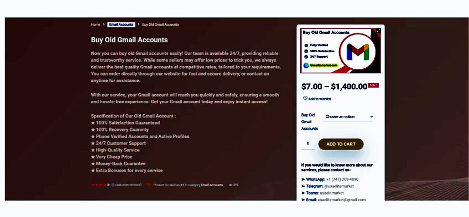 The Ultimate Guide to Buying Old Gmail Accounts