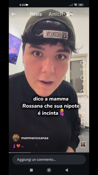 Mamma Rossana story lo scherzo di sua figlia bea