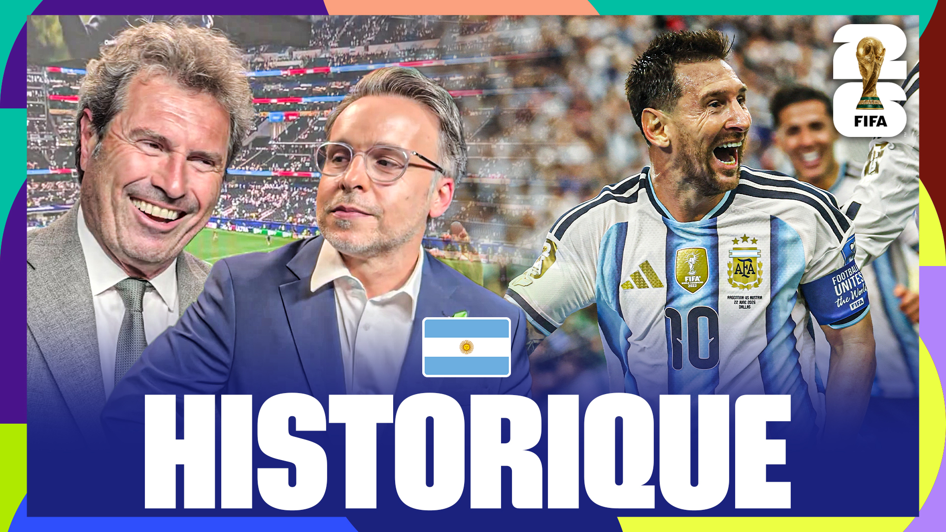 Coupe du Monde 2026 : L'émotion d'Omar da Fonseca et Benjamin da Silva après le match historique de Lionel Messi contre l'Autriche