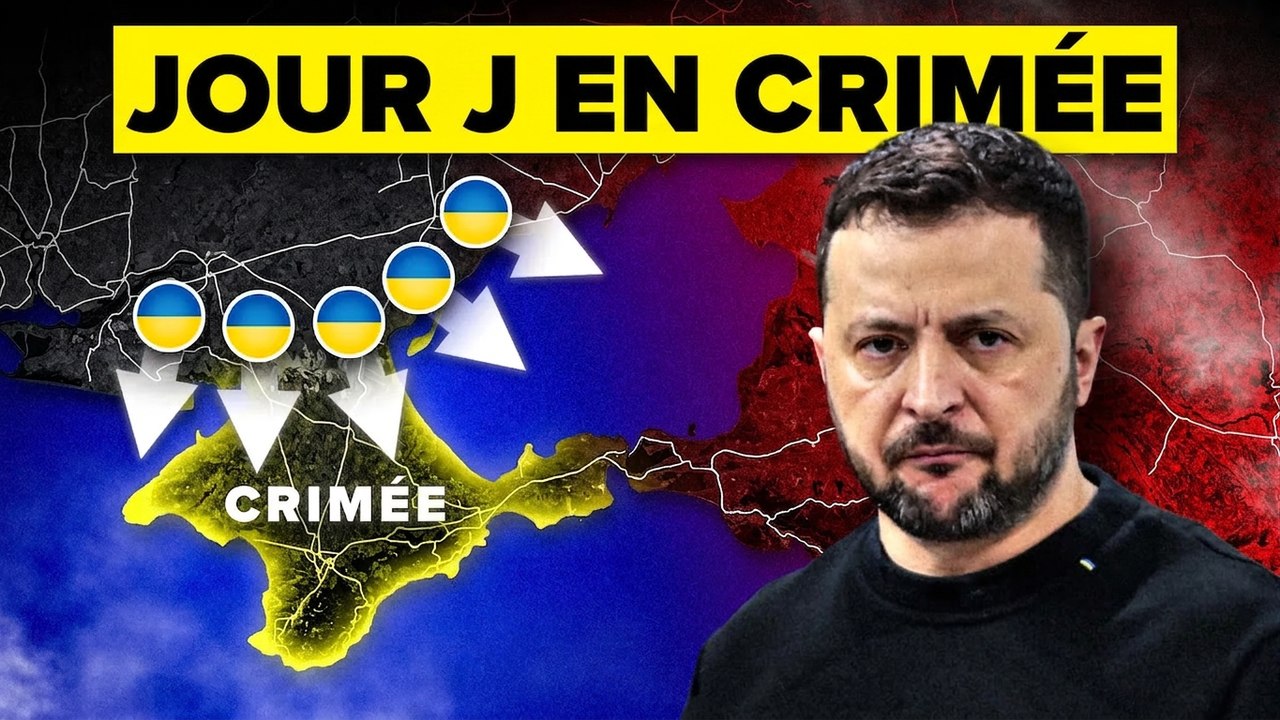 Le Jour J de l’Ukraine approche… Une opération énorme prévue en Crimée
