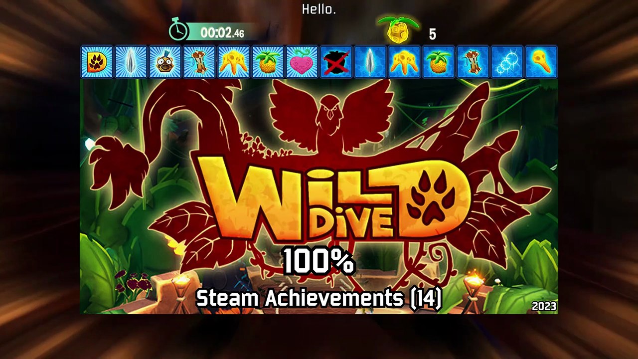 Wild Dive | Steam Achievements (14), 100%