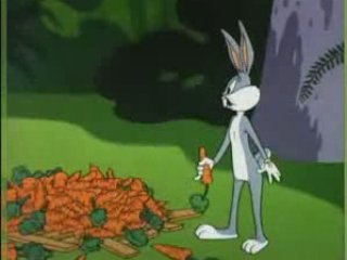 Bugs Bunny sells healthy snacks!!!