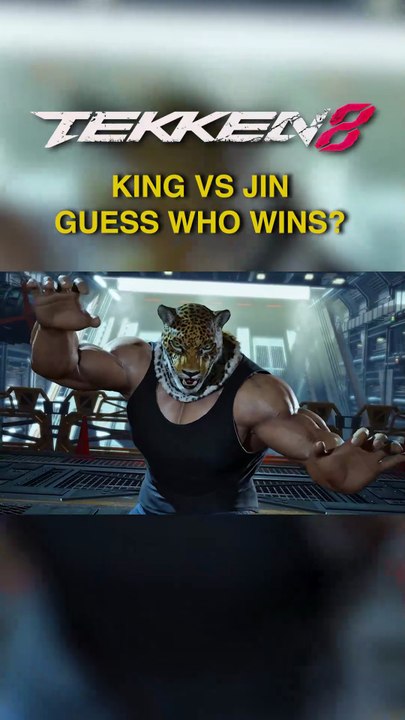 Tekken 8 - King vs Jin Guess Who Wins #GamesTyphoon #Tekken8 #KingVsJin #JinKazama #Shorts #Combo