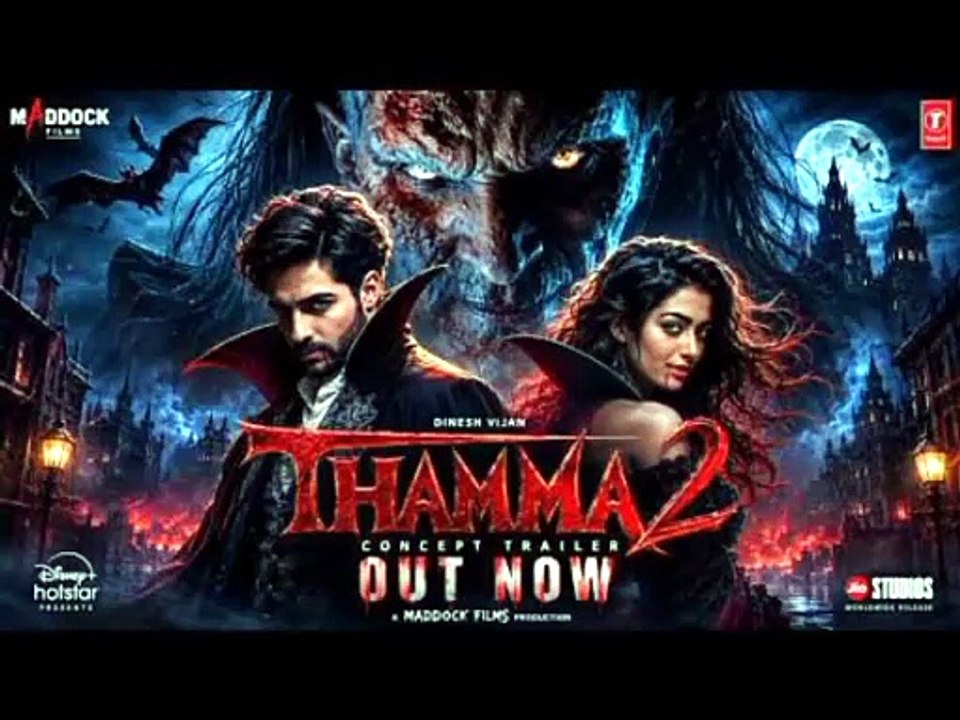 Thamma 2- Concept Trailer - Ayushmann Khurrana - Rashmika - Nawazuddin - Maddock Films - Aug 2027